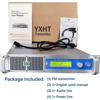 YXHT-1 2U 1.8 KW Kompaktný 1800W FM Vysielač pre Rozhlasovú Stanicu