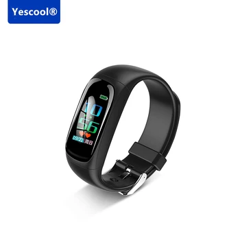 Yescool A10 digitálny Fotoaparát Záznamník Náramok Diktafón Watch Professional Mini Bluetooth Srdcovej frekvencie, krvného tlaku krokomer