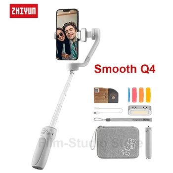 ZHIYUN Hladké Q4 Smartphone Gimbal 3-Os, Prenosné Stabilizátor Telefón Gimbal Stabilizátor Fr iPhone 13 pro max HUAWEI Samsung Xiao