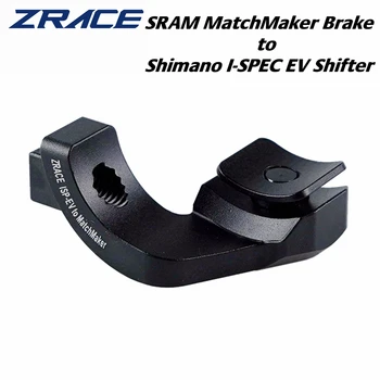 ZRACE ShiftMounts Dohadzovač Brzdy na I-SPEC EV Shifter Adaptér pre SRAM Dohadzovač shifter montáž do Shimano I-SPEC EV brzdy