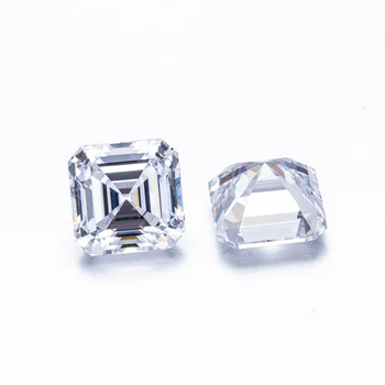 Zhanhao Asscher Rez Voľné Drahokam Simulant Farba Diamantu Pre Šperky, Takže 2021 ZIRKÓN Piedras Preciosas Sueltas