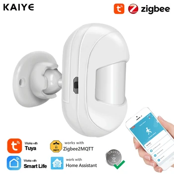 Zigbee Tuya Pohybové Čidlo Smart Home Automation PIR Prítomnosti Senzor Detektora Security Protection Alarm Inteligentný Život App Control