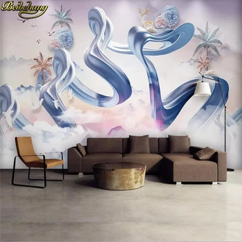 beibehang Vlastnú tapetu nástenná maľba pastelom krajiny abstraktné dymu náladu nástenná maľba na stenu papiere domova abstraktných de parede 3d tapety