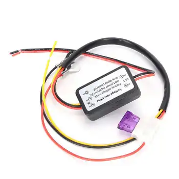 elektromer napájania LED Denné Radič Stmievanie Odkladu Auto Accessry pre Denných prevádzkových Svetlo 12-18V elektrické meter