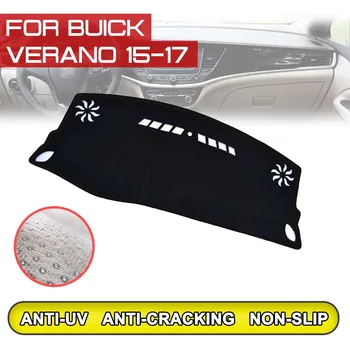 pre Buick Verand 2015 2016 2017 Auto Tabuli Mat Anti-špinavé Non-slip Dash Kryt Mat UV Ochranu, Tieň