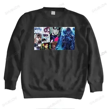 pánske jarné mikina streetwear vysokej kvality hoody anime mužskej posádky krku vintage dlhý rukáv bavlny značky módnych hoodies