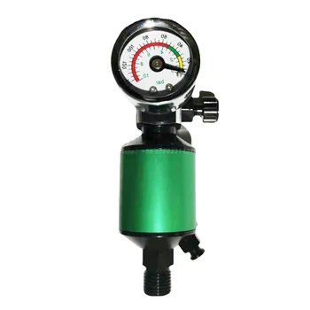Šetrné k životnému prostrediu a tlaku zbraň chvost stabilizačný ventil tlaku, regulačné sprej tlakomer 2-v-1 olej-voda